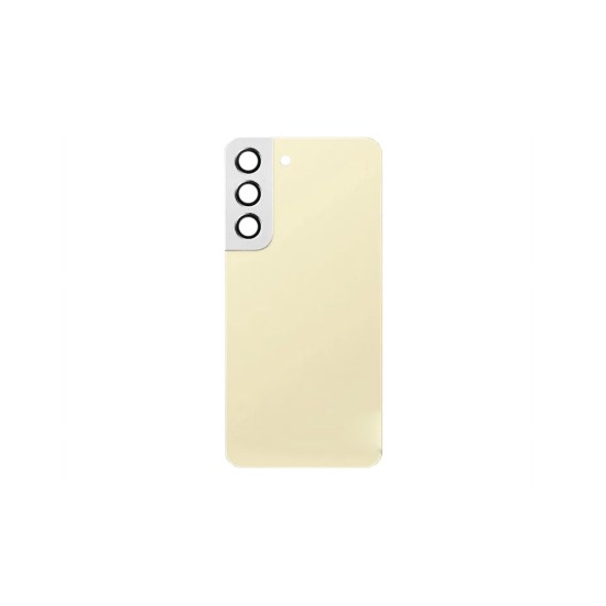 Back Cover+Camera Lens Samsung Galaxy S22/S901 Cream